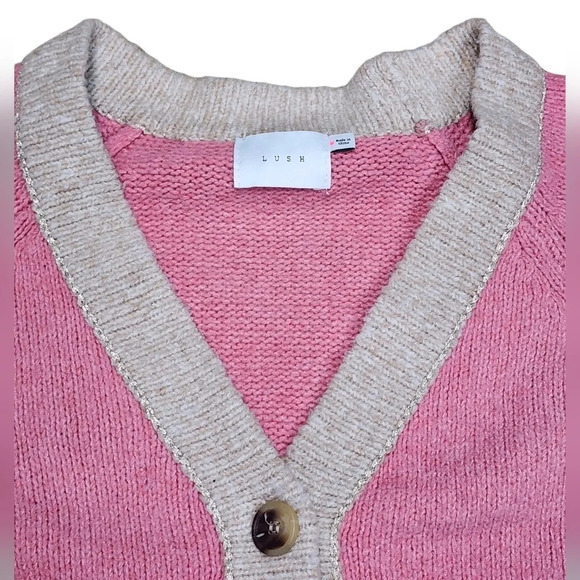 Lush Womens Cardigan Size Med - Picture 5 of 7